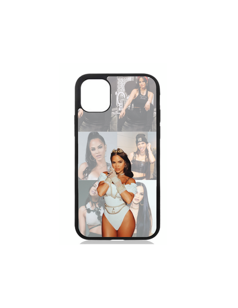 Natti Natasha white collage iPhone case cover protector Unknown