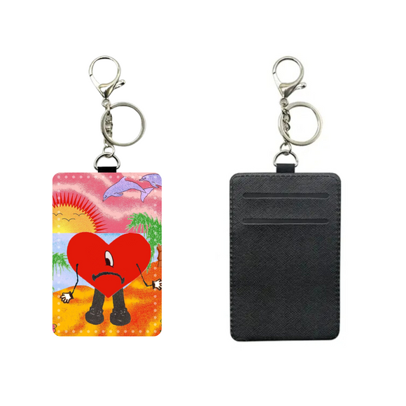 Bad Bunny wallet keychain