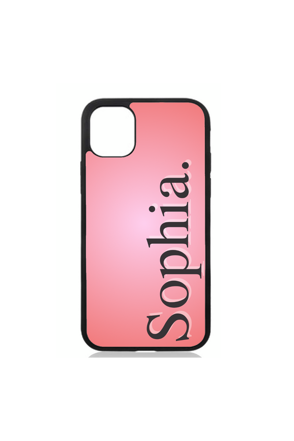 Custom name phone case