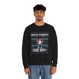 Santa's Favorite  Sad Boy / Junior H Christmas Ugly Sweater