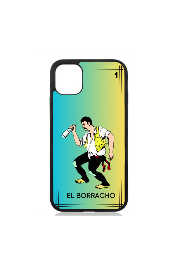 El borracho loteria phone case