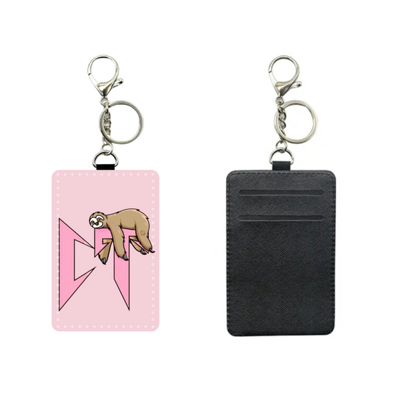 Corridos Tumbados Pink keychain wallet card holder