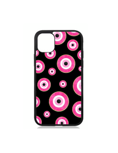 evil eye pink phone case