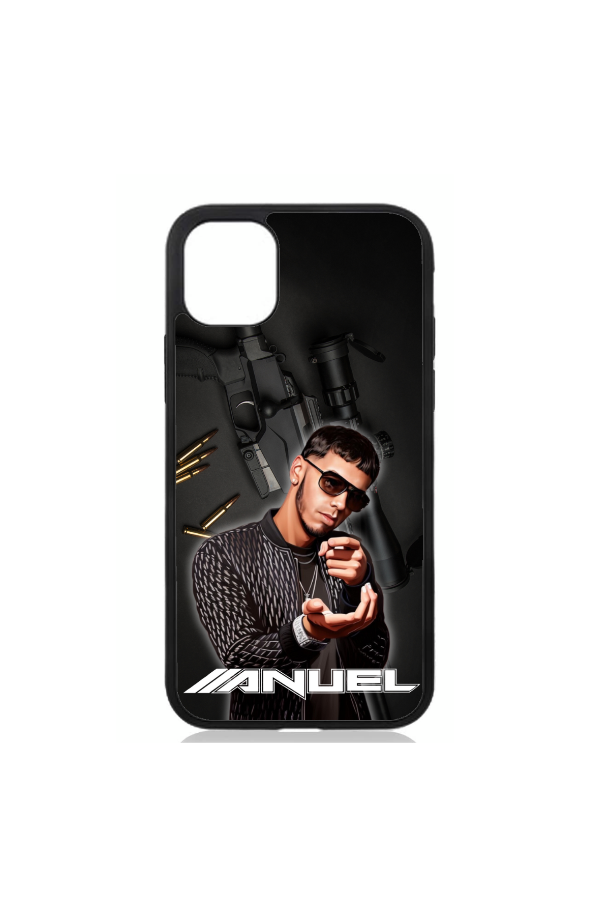 Anuel doble A inspired iPhone case cover protector Unknown Designz