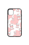 Pink cute cow iPhone case 