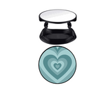 Teal Hearts phone grip