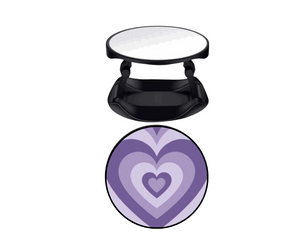 Purple Hearts phone grip