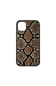 snake skin print phone case