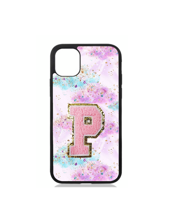 Varsity Patch Pink Custom iPhone case cover protector